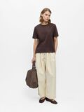 Product image thumbnail - COTTON T-SHIRT, Seal Brown | 4