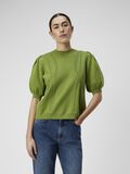 Object Collectors Item SHORT-SLEEVED KNITTED TOP, Peridot, highres - 23044017_Peridot_006.jpg