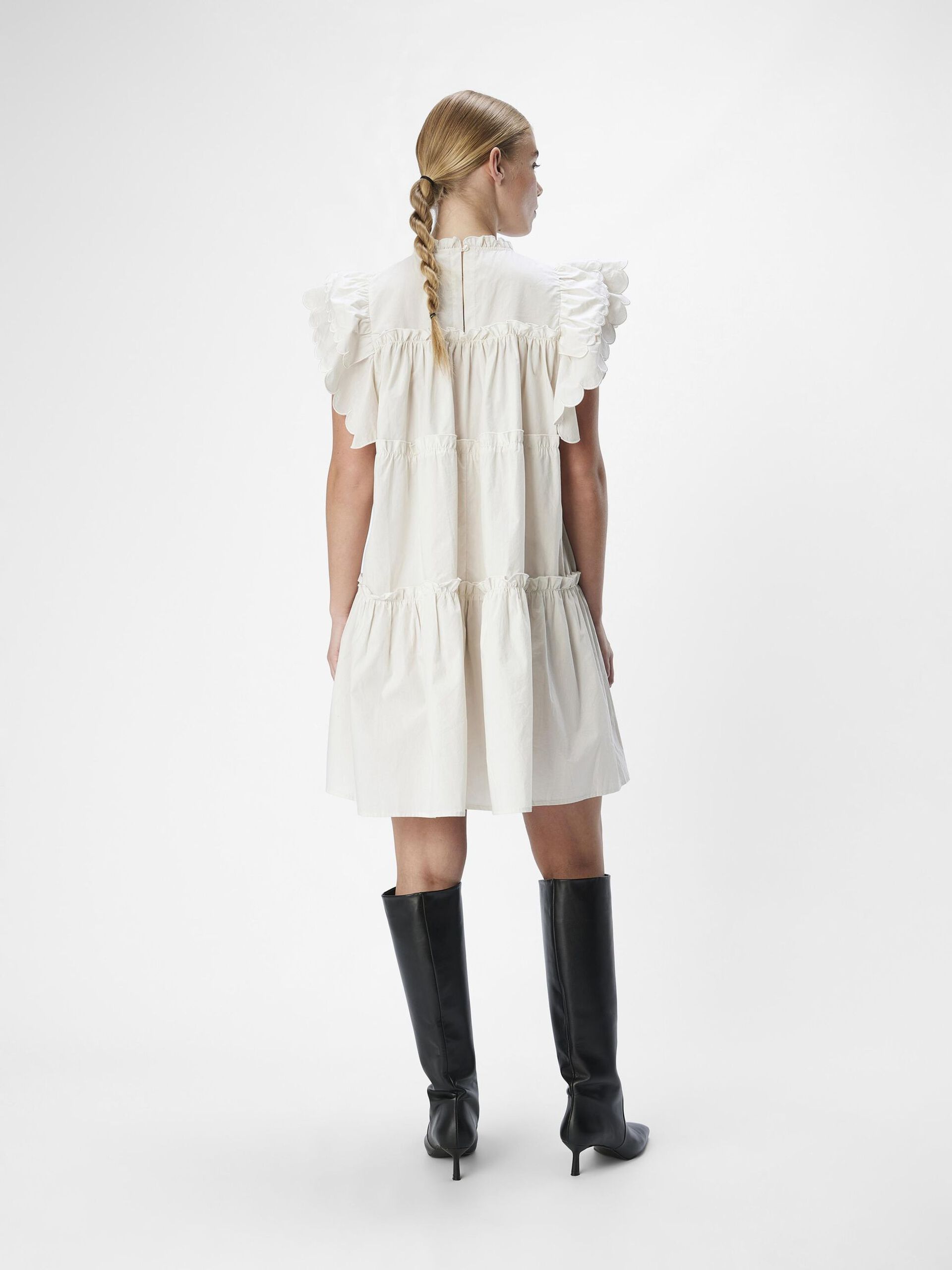 Carousel image - VESTIDO MINI, White Sand | 3
