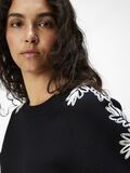 OBJECT BRODYRPRYDD STICKAD TOPP, Black, highres - 23044936_Black_1131847_006.jpg