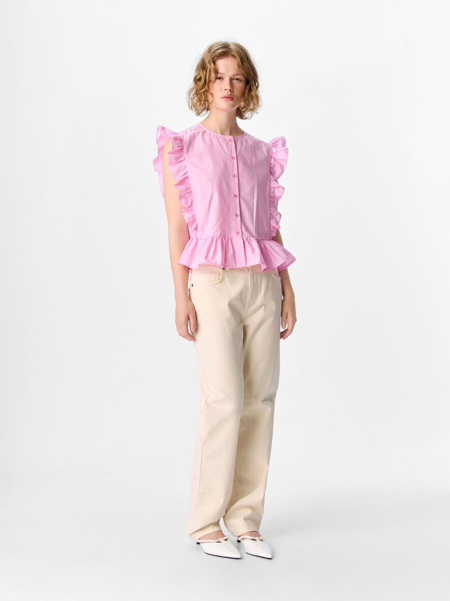 Carousel image - RUFFLED TOP, Pink Frosting | 4