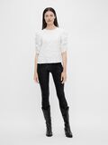 Object Collectors Item PUFF SLEEVED TOP, Bright White, highres - 23035267_BrightWhite_005.jpg
