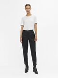 Object Collectors Item COATED STRAIGHT FIT TROUSERS, Black, highres - 23034937_Black_005.jpg