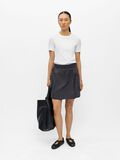 Product image thumbnail - CARGO MINI-JUPE, Gunmetal | 4