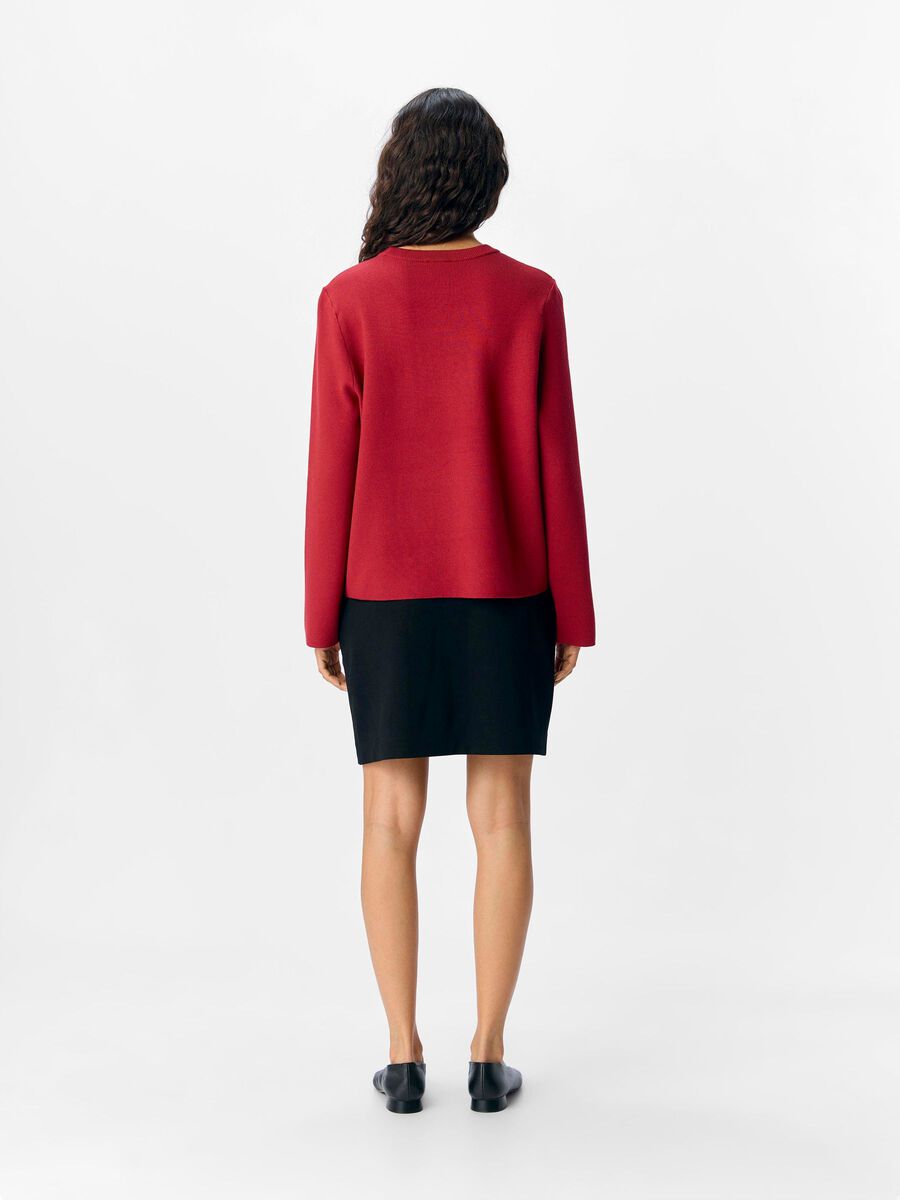 OBJECT LANGERMET STRIKKET PULLOVER, Karanda Red, highres - 23043511_KarandaRed_004.jpg