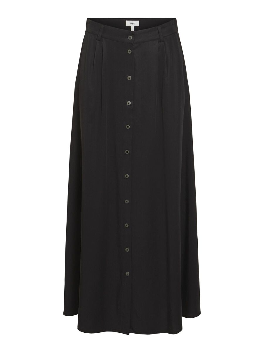 Object Collectors Item LONG SKIRT, Black, highres - 23037485_Black_001.jpg