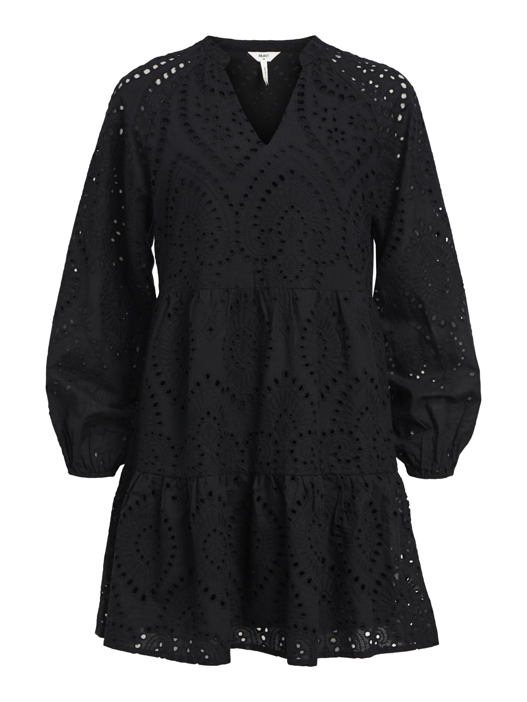 Robe noire broderie anglaise store