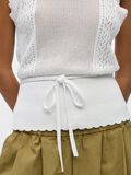 Product image thumbnail - POINTELLE-STRIK TOP, White | 5