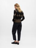 Product image thumbnail - PATTERNED PULLOVER, Morel | 3