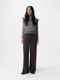 Product image thumbnail - DÉTAILLÉ GILET TRICOTÉ, Baby Lavender | 4