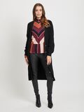 OBJECT LANG BALLONÆRMET CARDIGAN, Black, highres - 23030485_Black_005.jpg