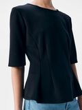 OBJECT PEPLUM TOP, Black, highres - 23048177_Black_006.jpg