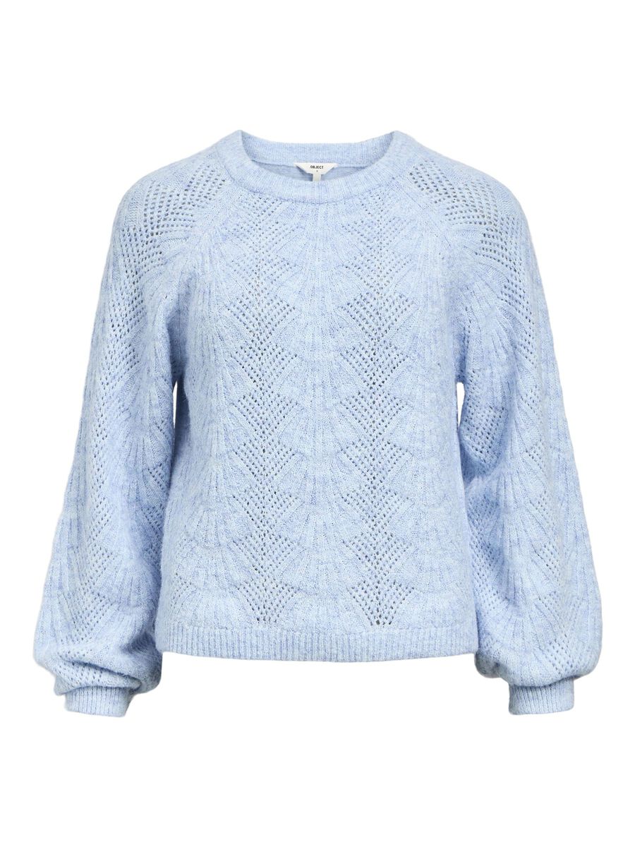 OBJECT KNITTED PULLOVER, Cornflower Blue, highres - 23044646_CornflowerBlue_1123569_001.jpg