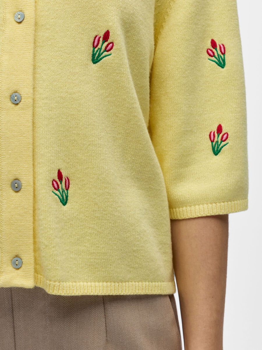 Carousel image - OBJTHESS CARDIGAN, Lemon Meringue | 5
