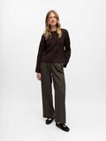 Product image thumbnail - KNITTED JUMPER, Seal Brown | 4