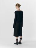 OBJECT LIGHTWEIGHT KNITTED CARDIGAN, Black, highres - 23046073_Black_004.jpg