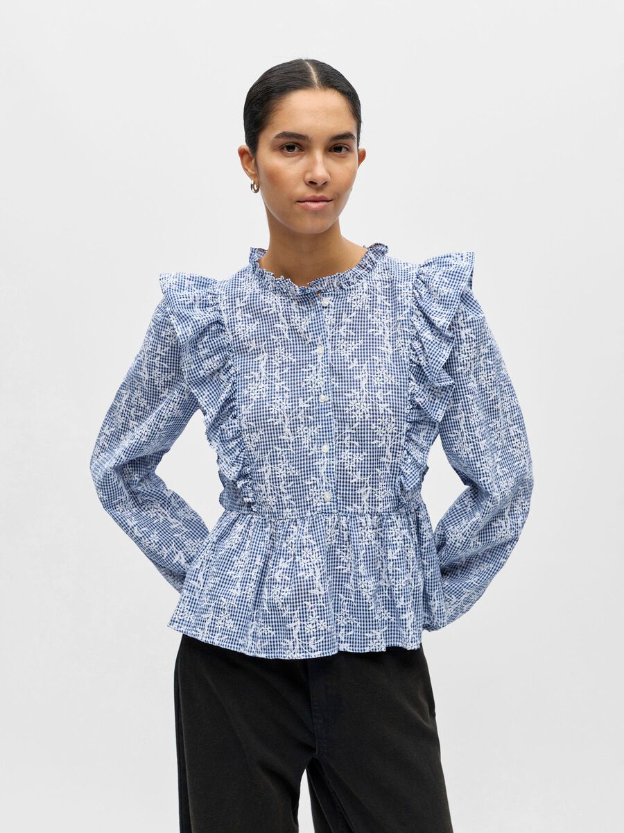 Product carousel image - R&Uuml;SCHEN BLUSE, Dark Denim | 1