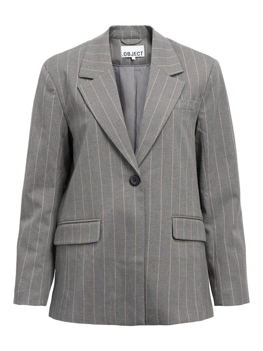 Carousel image - BLAZER, Medium Grey Melange | 1