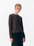 OBJECT OBJESTER  KNITTED CARDIGAN, Seal Brown, highres - 23044627_SealBrown_003.jpg
