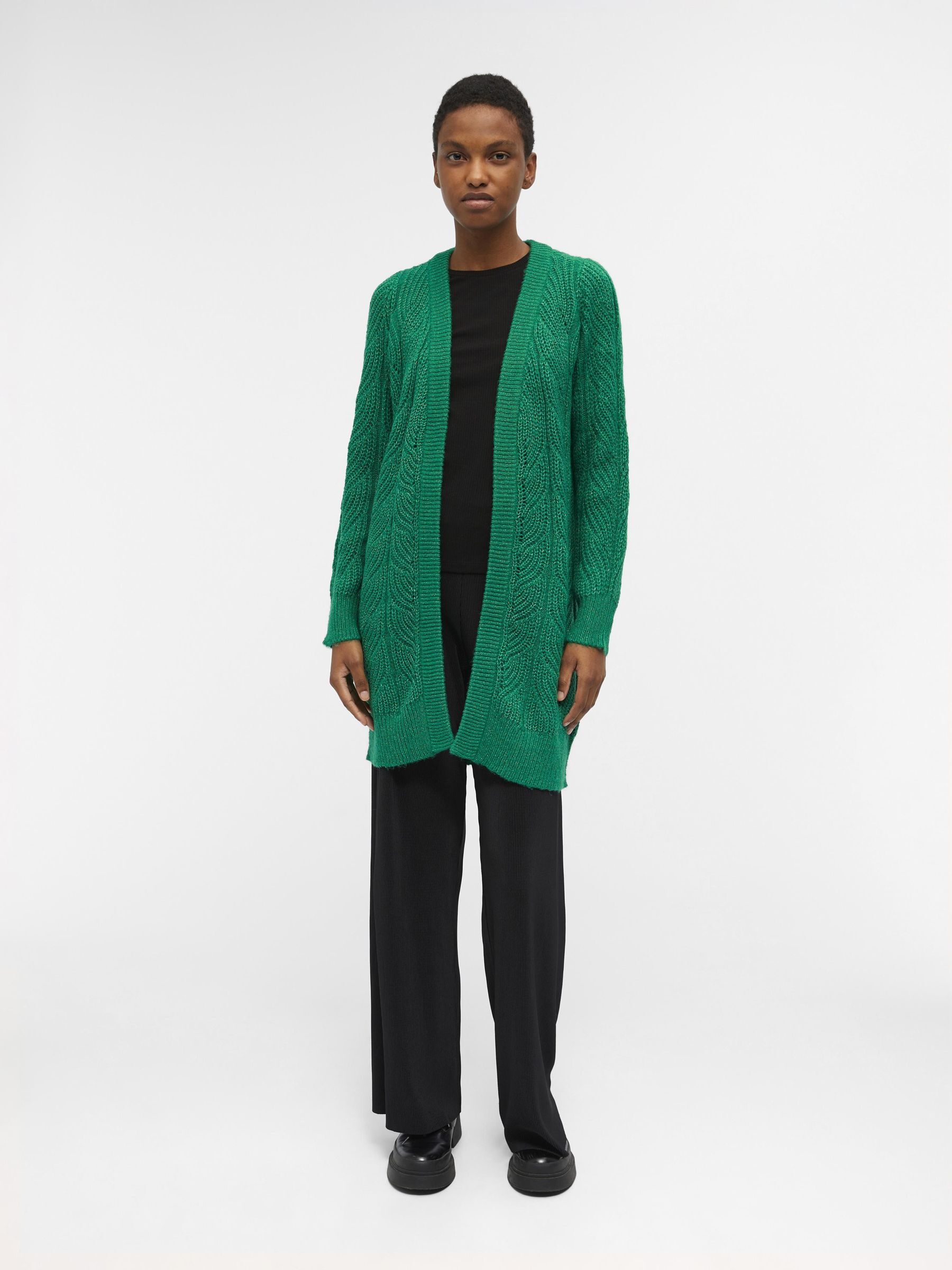 Emerald green sales long cardigan