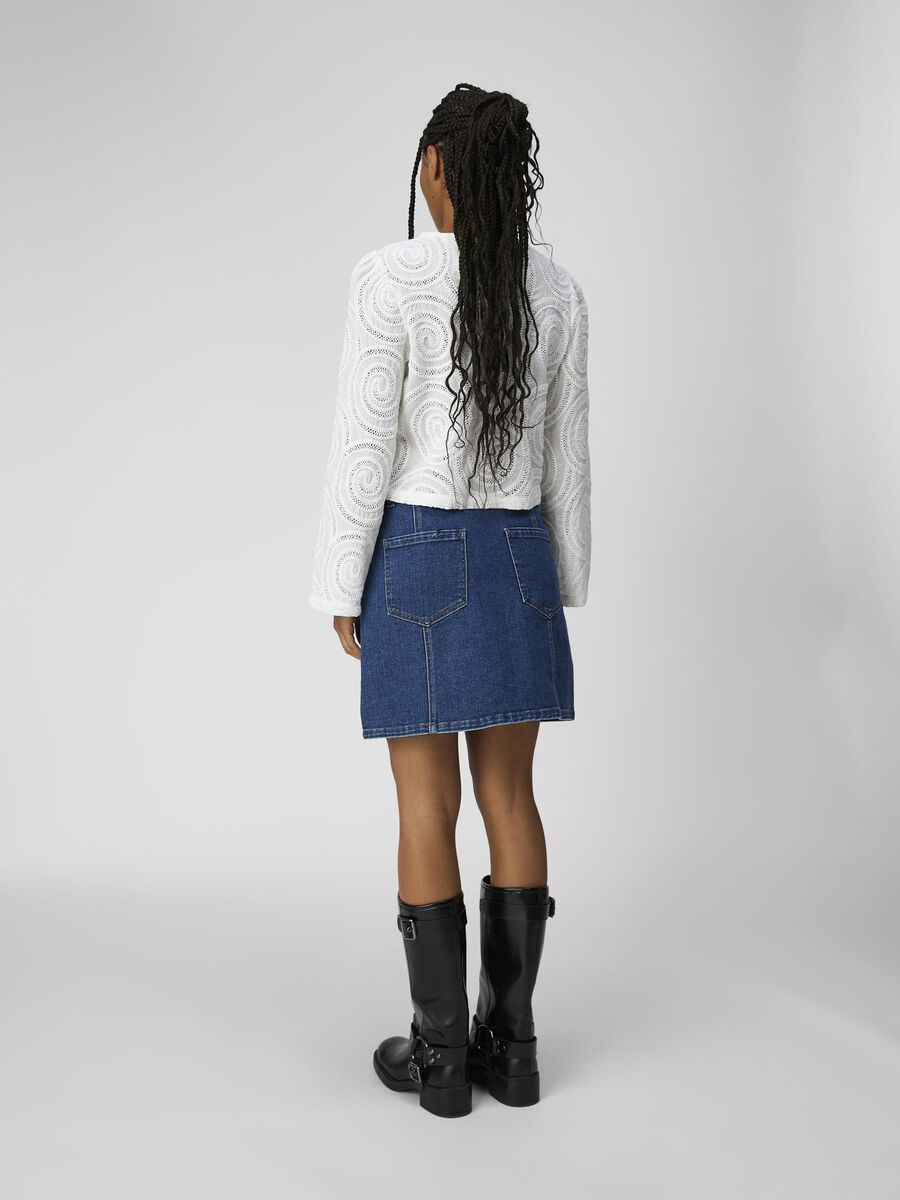 OBJECT EN DENIM MINI-JUPE, Medium Blue Denim, highres - 23044412_MediumBlueDenim_004.jpg
