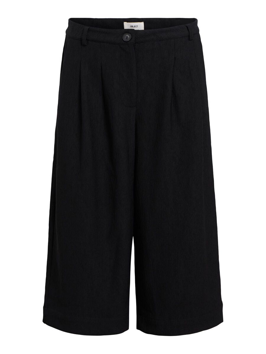 OBJECT PLEATED CULOTTES, Black, highres - 23046741_Black_001.jpg