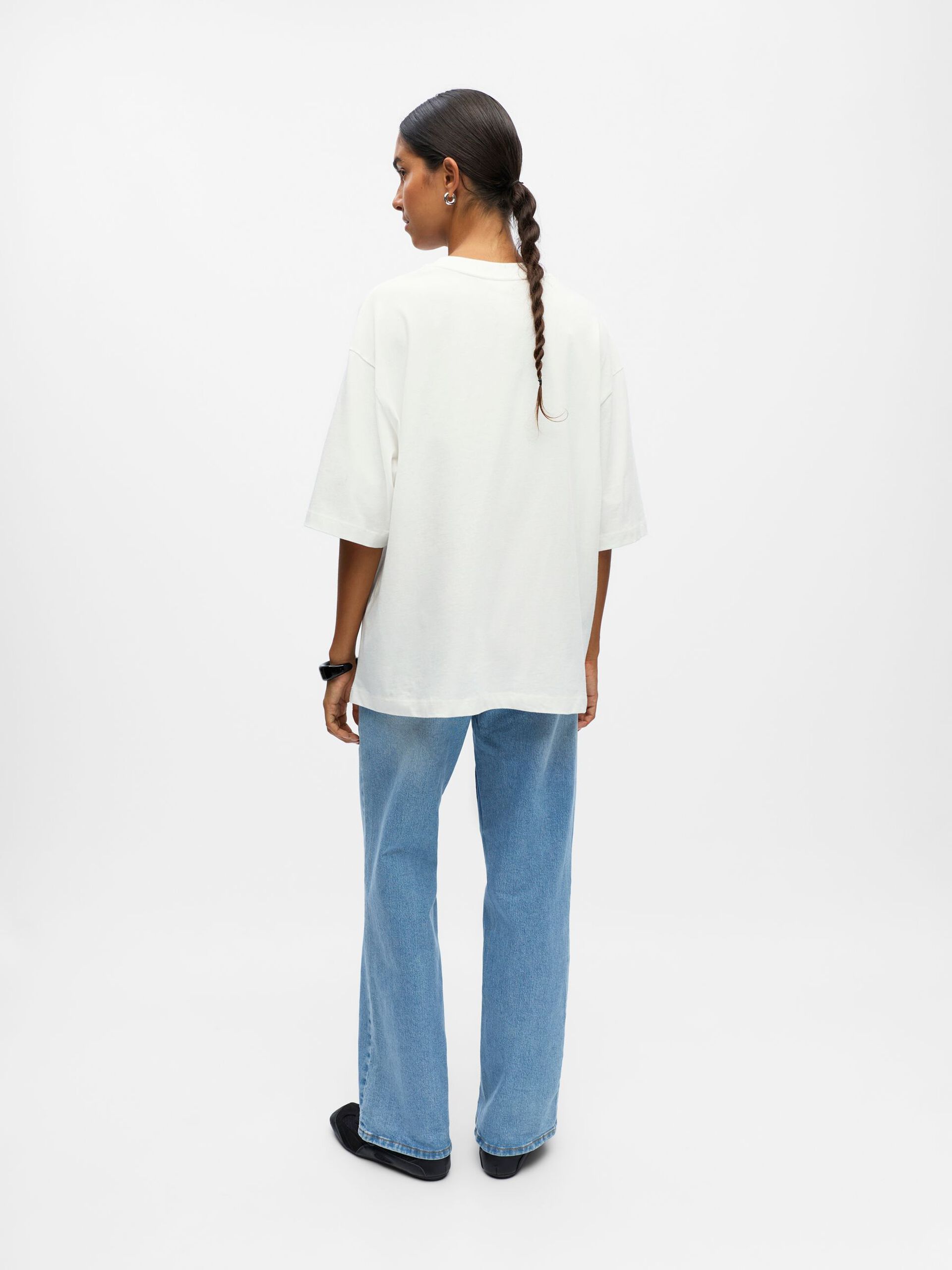 Carousel image - OVERSIZED T-SHIRT, Cloud Dancer | 3