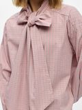 Product image thumbnail - BOW CHECKED SHIRT, Ash Rose | 5