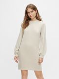 Object Collectors Item BALLOON SLEEVED KNITTED DRESS, Silver Gray, highres - 23030170_SilverGray_917068_003.jpg