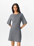 OBJECT OBJREYNARD KORT KLÄNNING, Medium Grey Melange, highres - 23047744_MediumGreyMelange_003.jpg