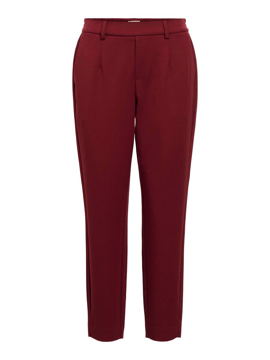 Carousel image - OBJLISA TROUSERS, Cabernet | 1