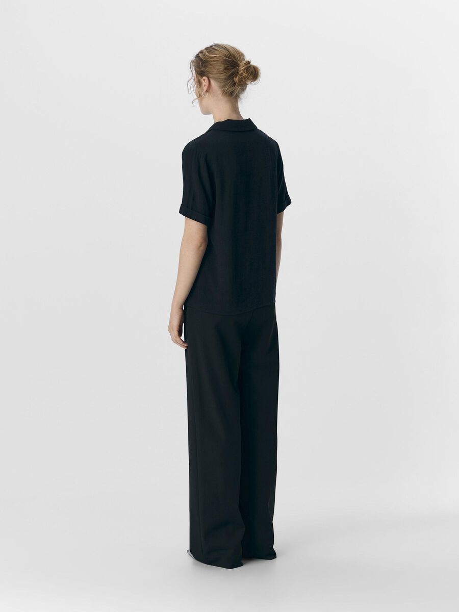OBJECT POPLIN HEMD, Black, highres - 23045709_Black_004.jpg