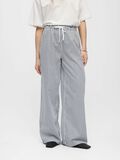 Product image thumbnail - GESTREEPT WIDE-LEG BROEK, Cloud Dancer | 2