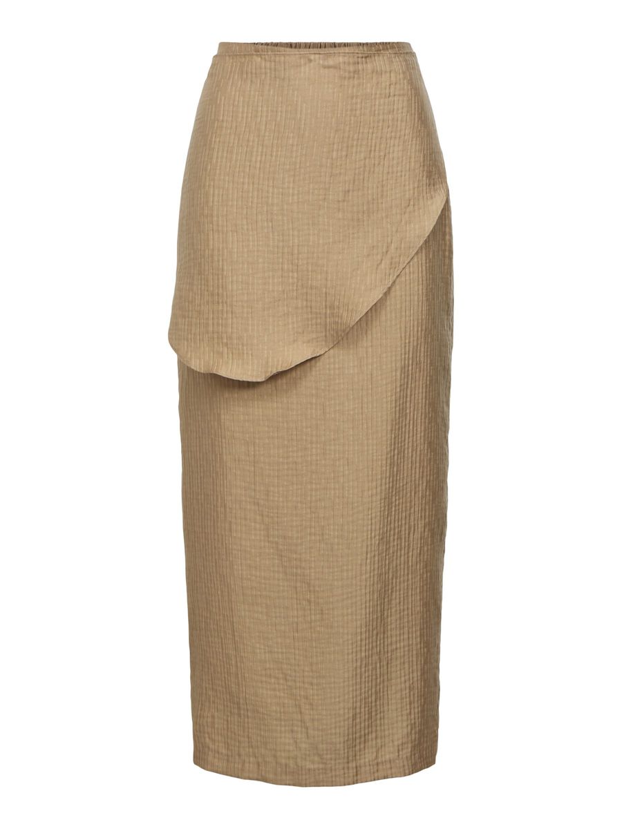 Product carousel image - LAYER SKIRT, Desert Taupe | 2