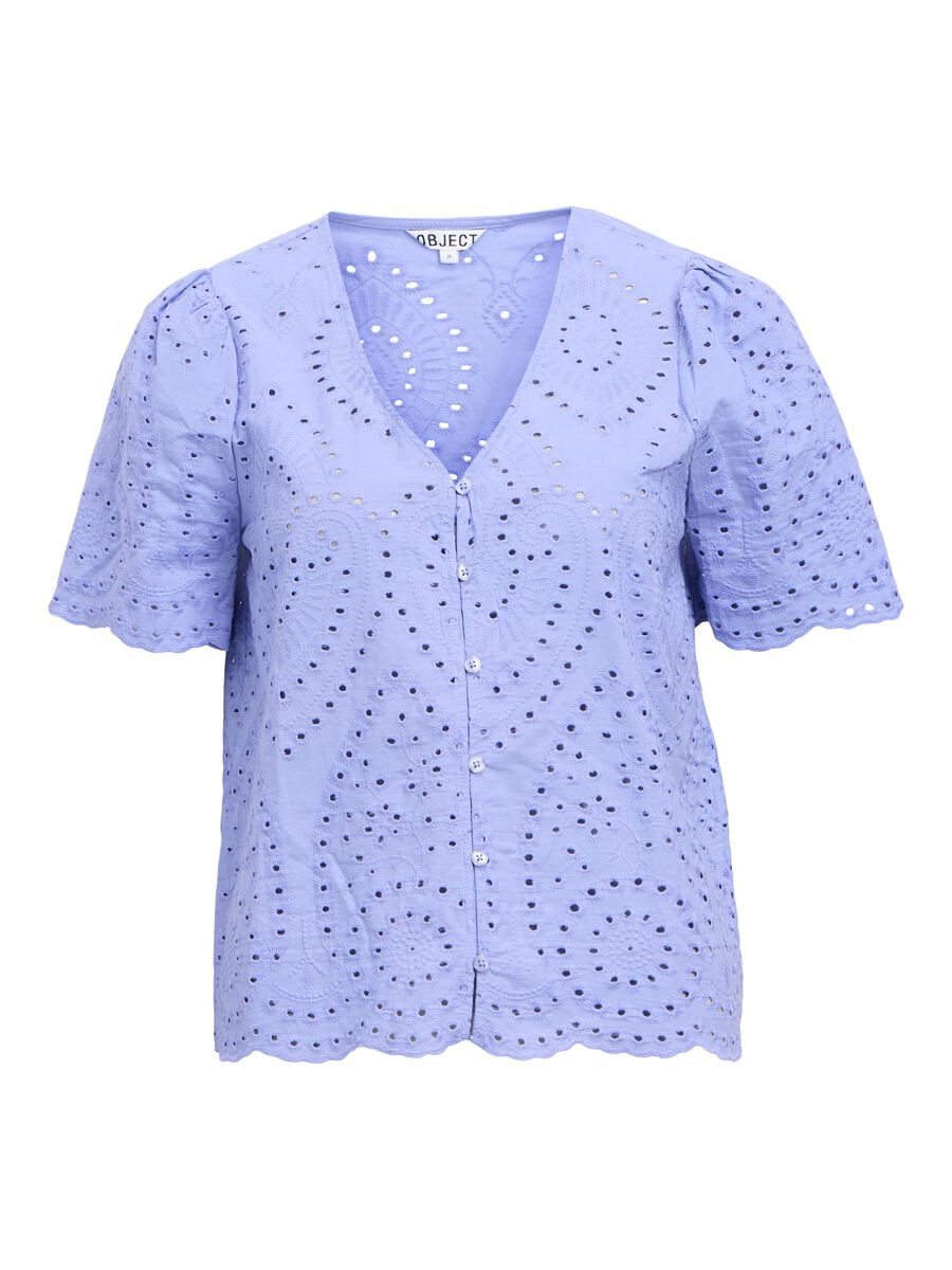 OBJECT BRODERIE ANGLAISE OVERHEMD, Jacaranda, highres - 23046824_Jacaranda_001.jpg
