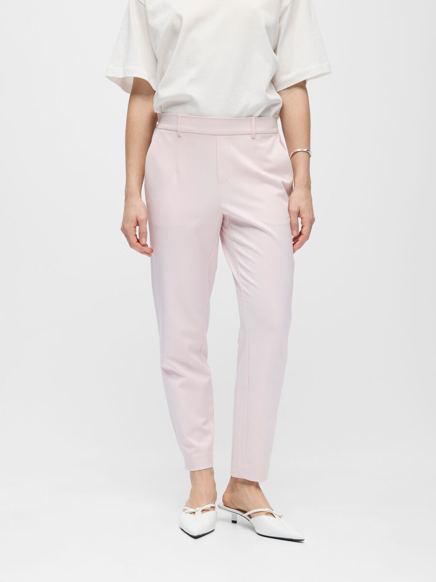 Product carousel image - OBJLISA TROUSERS, Pale Lilac | 1