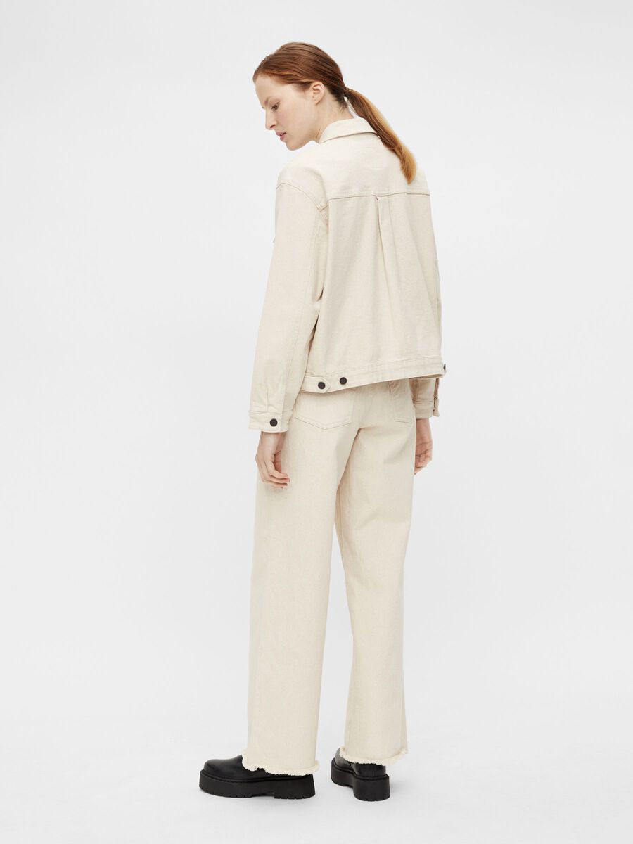 Product carousel image - TWILL JACKET, Sandshell | 2