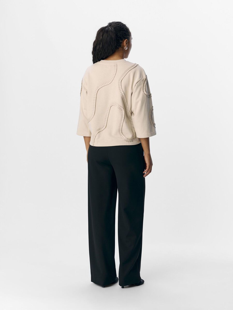 OBJECT DETALJERET PULLOVER, Sandshell, highres - 23045694_Sandshell_004.jpg