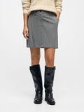 Product image thumbnail - MID WAIST MINI SKIRT, Medium Grey Melange | 2