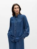 Product image thumbnail -  EMBROIDERED DENIM SHIRT, Medium Blue Denim | 2
