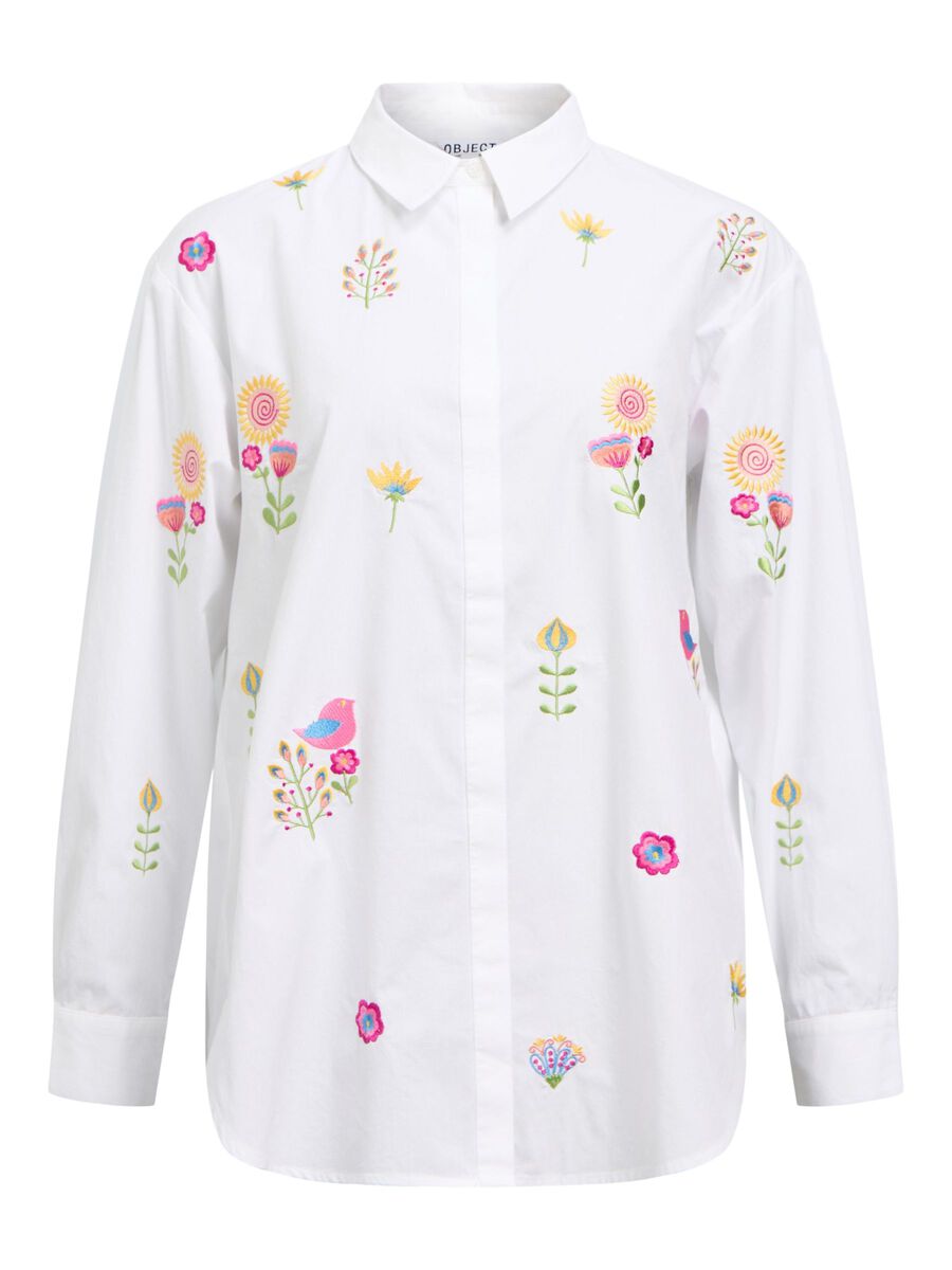 OBJECT EMBROIDERED SHIRT, White, highres - 23047171_White_1205828_001.jpg
