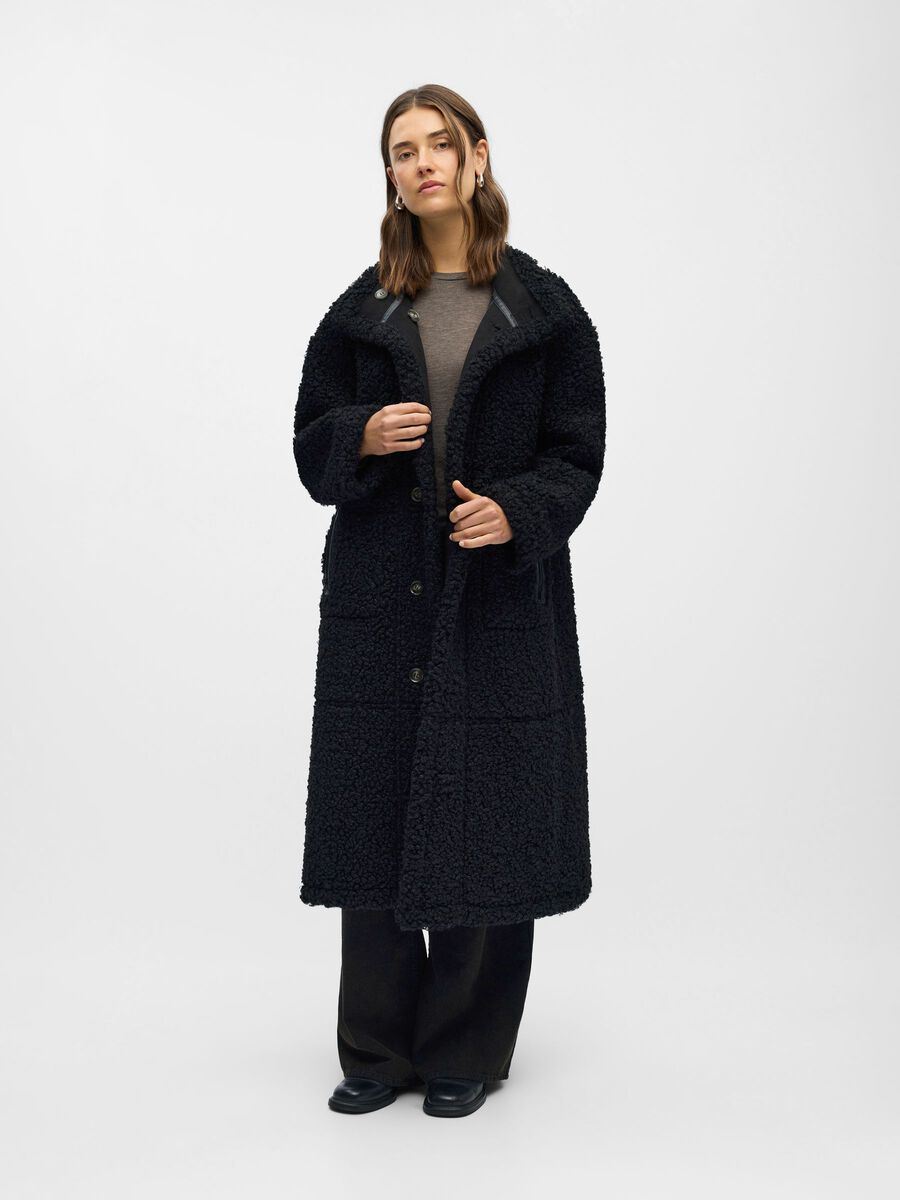 Carousel image - LONG COAT, Black | 6