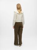 Product image thumbnail - STATEMENT KNITTED CARDIGAN, Birch | 3
