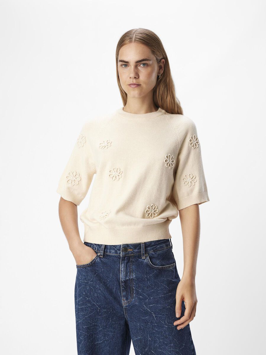 OBJECT KURZARM PULLOVER, Sandshell, highres - 23046234_Sandshell_1175399_003.jpg