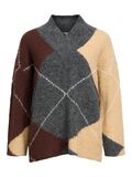 Product image thumbnail - PULLOVER, Dark Grey Melange | 1