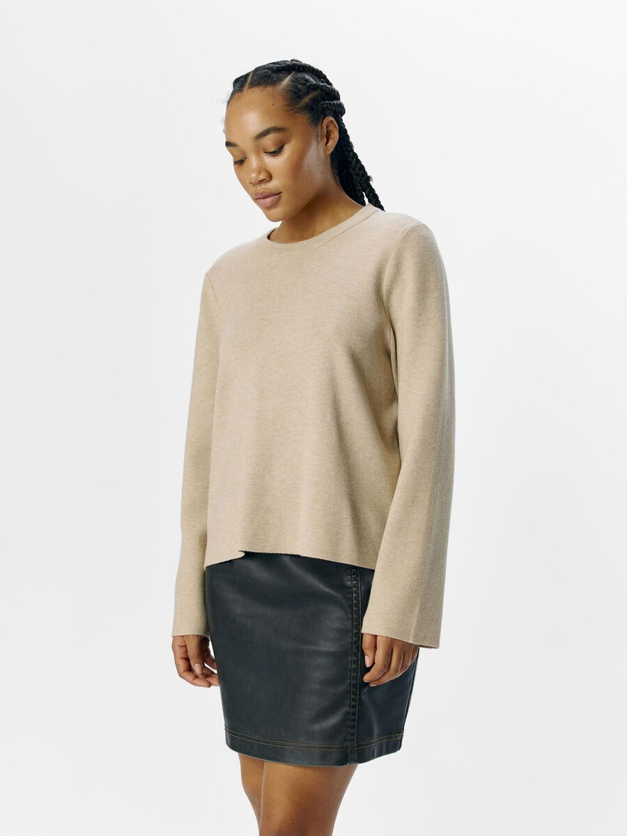 OBJECT LONG SLEEVED KNITTED PULLOVER, Humus, highres - 23043511_Humus_1156781_003.jpg