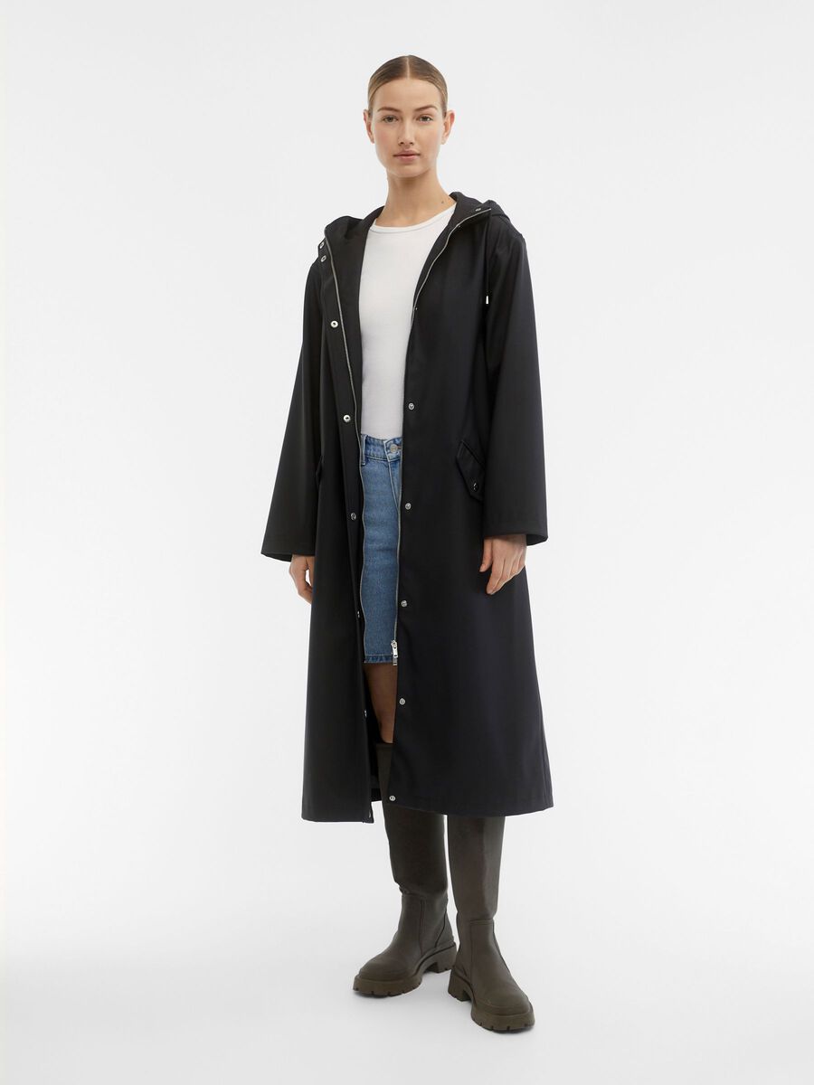 Object Collectors Item LANGE FORM REGENJACKE, Black, highres - 23039265_Black_003.jpg