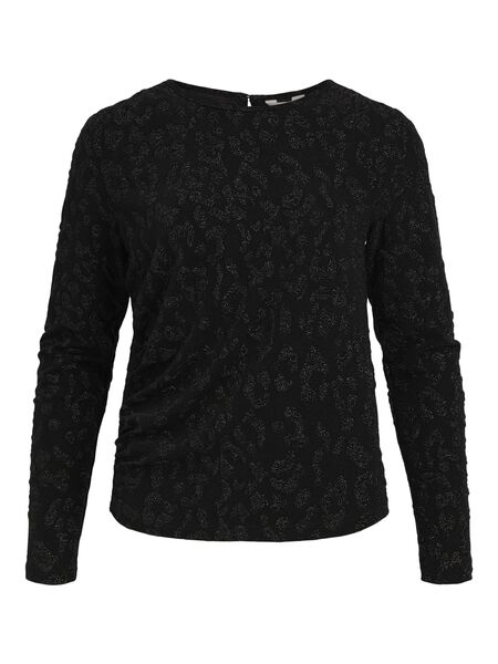 Object Collectors Item MET PATROON TOP, Black, highres - 23043850_Black_1093778_001.jpg