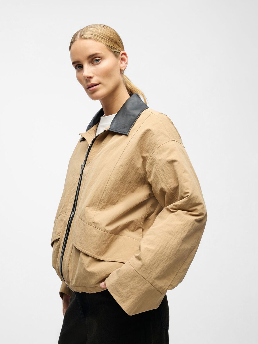 Product carousel image - OVERSIZED JACKE, Tannin | 5