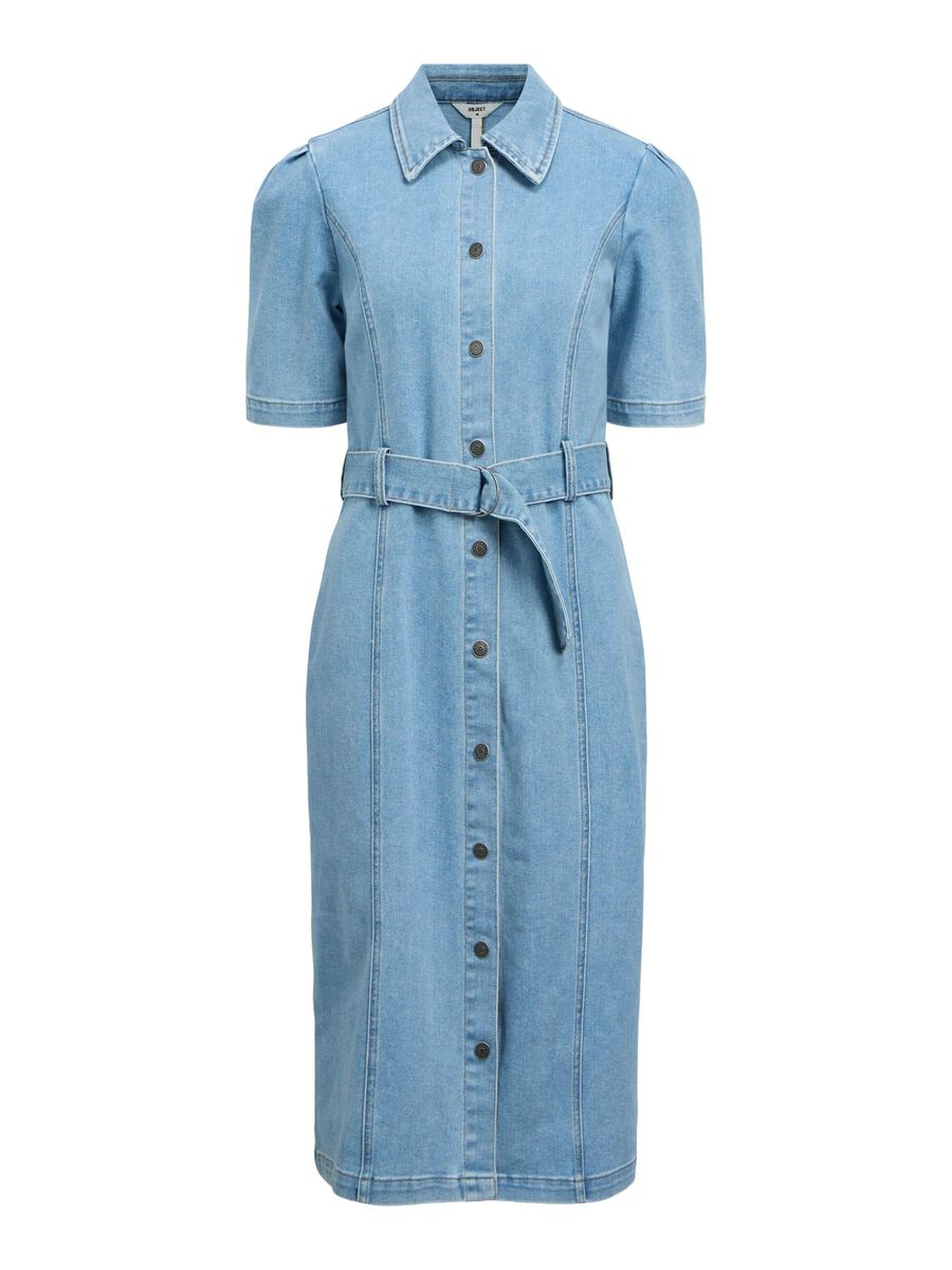 OBJECT DENIM MIDIKJOLE, Light Blue Denim, highres - 23036902_LightBlueDenim_001.jpg